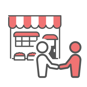 店舗物件の仲介業務（賃貸・売却）